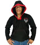 Gi Pullover Hoodie (Black & Red)